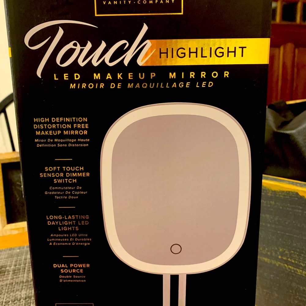 Touch LED Makeup Mirror